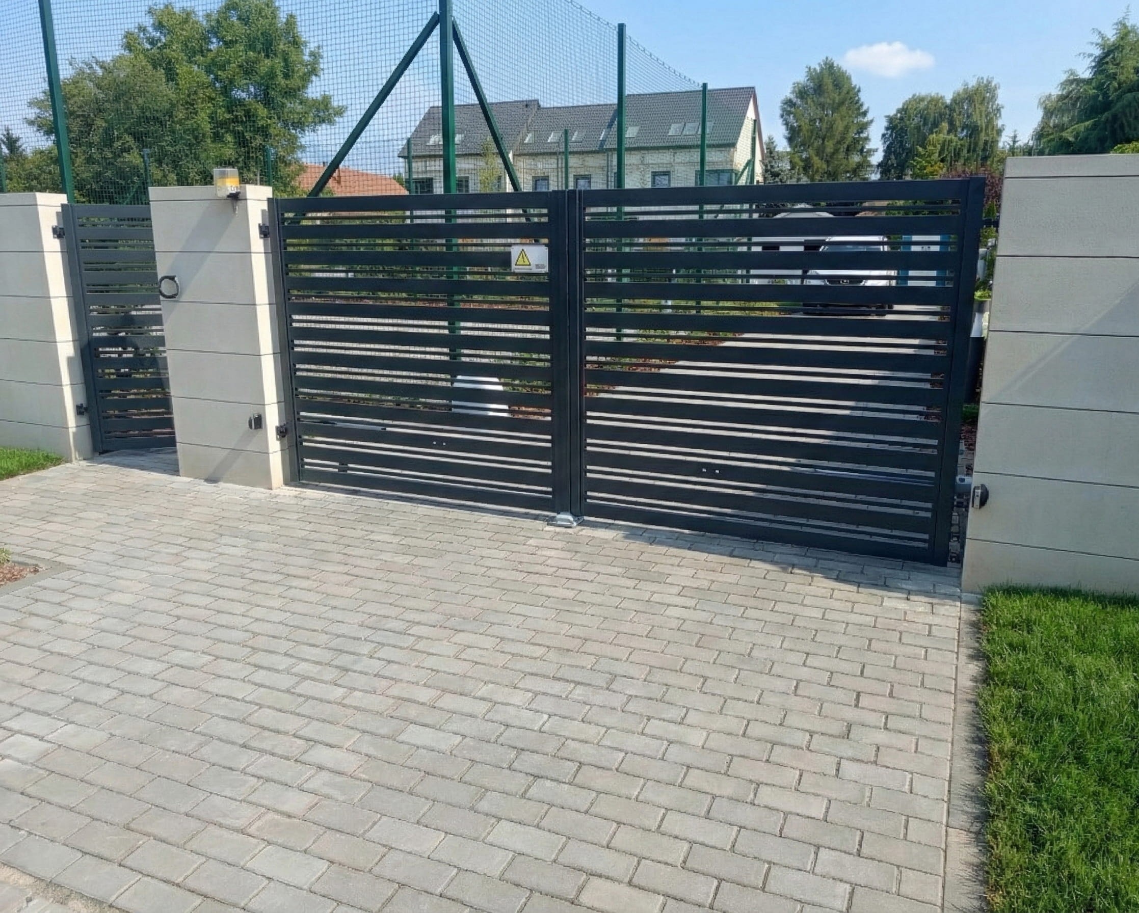 Nowoczesne ogrodzenie - Realizacja 4